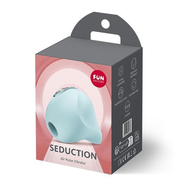 Вакуумний стимулятор Fun Factory Seduction Ice, Блакитний SX3301 фото
