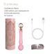 Zalo Sweet Magic Confidence Wand Heated Wand Massager, Fairy Pink, Рожевий