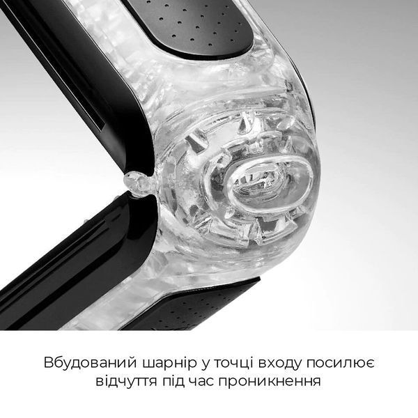 Мастурбатор Tenga Flip Zero, змінна інтенсивність стимуляції, розкладний &mdash; Чорний SO2009 фото