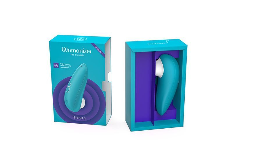 Womanizer Starlet 3 Turquoise Clitoral Suction Stimulator, Turquoise