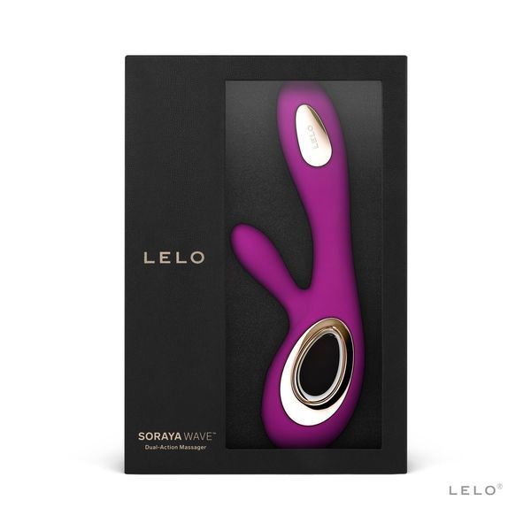 LELO Soraya Wave Rabbit Vibrator, Purple