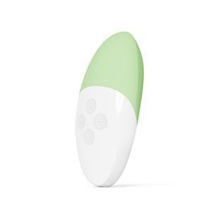 Musical vibrator for the clitoris LELO SIRI 3, vibrations in the rhythm of sounds without a smartphone, Green
