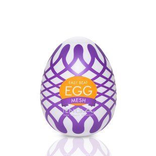 Tenga Egg Mesh egg masturbator with mesh relief