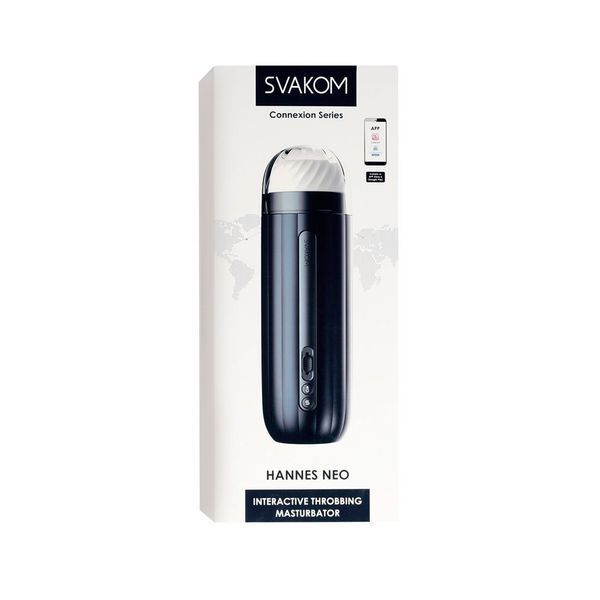Svakom Hannes Neo interactive smart masturbator, heated to 38&deg;C