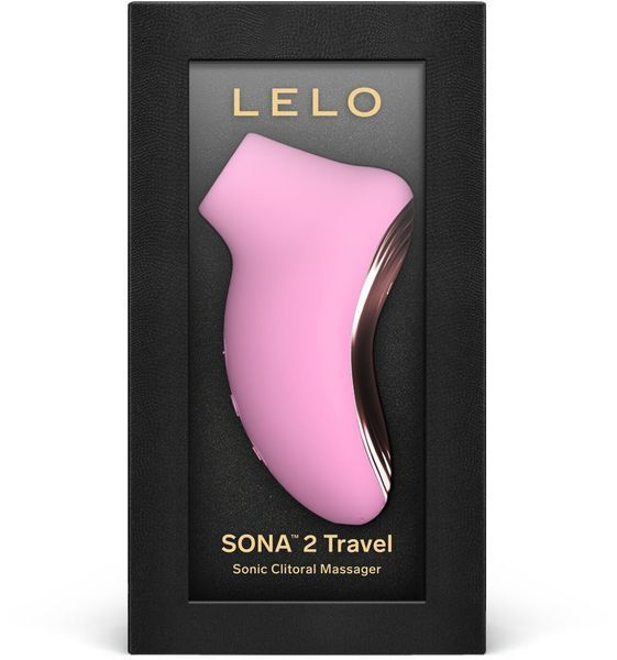 LELO SONA 2 Travel Sonic Clitoral Stimulator, Pink