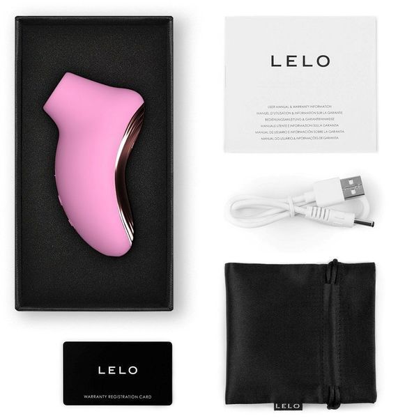 LELO SONA 2 Travel Sonic Clitoral Stimulator, Pink
