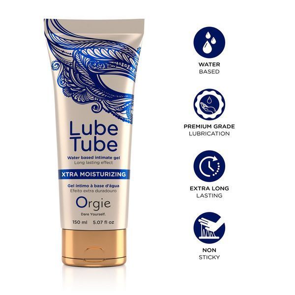 Лубрикант на водній основі Orgie Lube Tube Xtra Moisturizing, 150 мл SX1526 фото