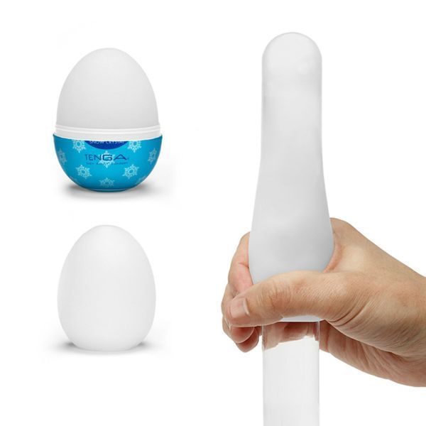 Мастурбатор-яйце Tenga Egg Snow Crystal SO8063 фото