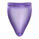 Менструальна чаша Fun Factory FUN CUP SIZE B, 30 мл Black Currant, Темно-бордовий SX3675 фото 1