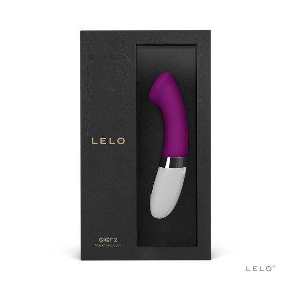 G-spot vibrator LELO GIGI 2 Rose, 4 hours of operation, unique design, Purple