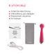 Svakom Mini Emma Wand Massager with Smart Mode, Red