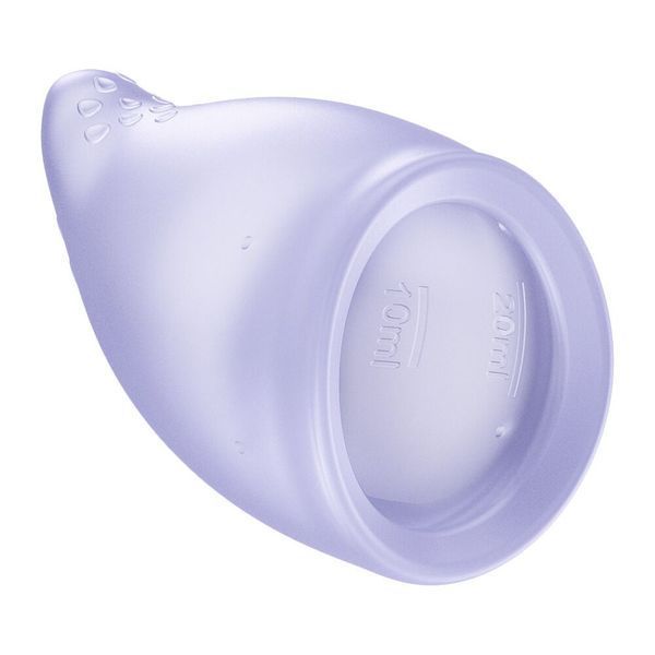 Менструальна чаша Fun Factory FUN CUP SIZE A, багаторазова, діаметр 4 см, об&rsquo;єм 20 мл &mdash; Фіолетовий SX3682 фото