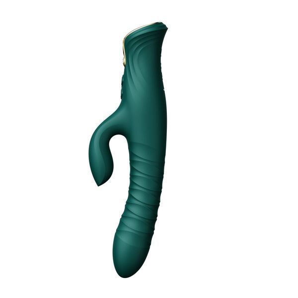 Zalo Mose Thrusting Rabbit Vibrator, Turquoise