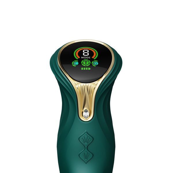 Zalo Mose Thrusting Rabbit Vibrator, Turquoise