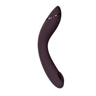 Вакуумний стимулятор для точки G та клітора з вібрацією Womanizer OG Aubergine, 12 рівнів, 3 режими, Баклажановий SX0531 фото