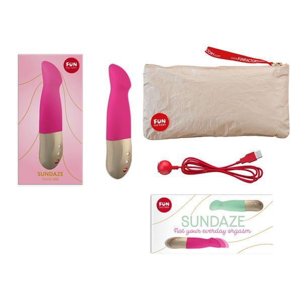 Fun Factory STRONIC SUNDAZE Thrusting Vibrator, Pink