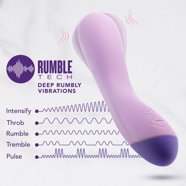 Blush G Curve G-Spot Vibrator, Purple