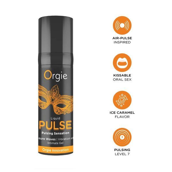 Смоктайзер для клітора Orgie Liquid Pulse, 15 мл SX4814 фото