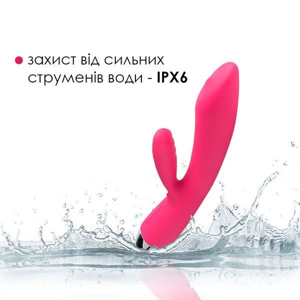 Вібратор-кролик із перлинною стимуляцією точки G Svakom Trysta, Рожевий SO4840 фото