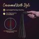 Blush Temptasia Ardor Silicone Flogger, Black