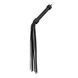 Blush Temptasia Ardor Silicone Flogger, Black