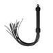Blush Temptasia Ardor Silicone Flogger, Black