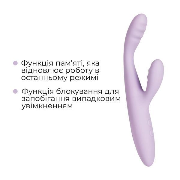 Svakom Cici+ 2 Slim Rabbit Vibrator, Lilac
