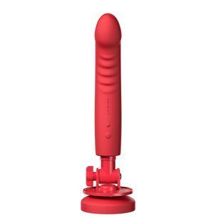 Смарт-міні секс-машина Lovense Mission 2 Vibrating suction cup dildo, 6500 вібрацій/хв, Touch Sense SX1306 фото