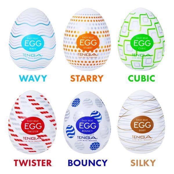Мастурбатор-яйце Tenga Egg Cubic SX4019 фото