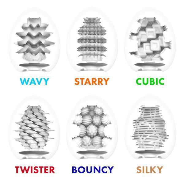 Мастурбатор-яйце Tenga Egg Cubic SX4019 фото