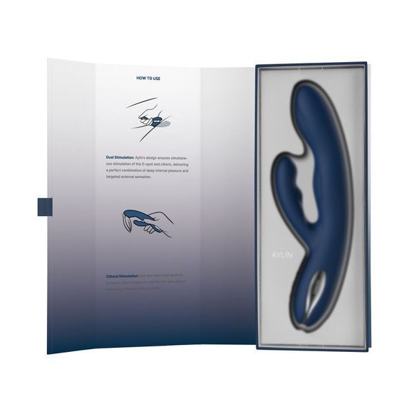Svakom Aylin Rabbit Vibrator, Blue