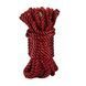 Розкішна мотузка для Шибарі Zalo Bondage Rope Black, Червоний SO8235 фото 1