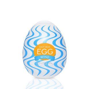 Tenga Egg Wind egg masturbator with zigzag relief