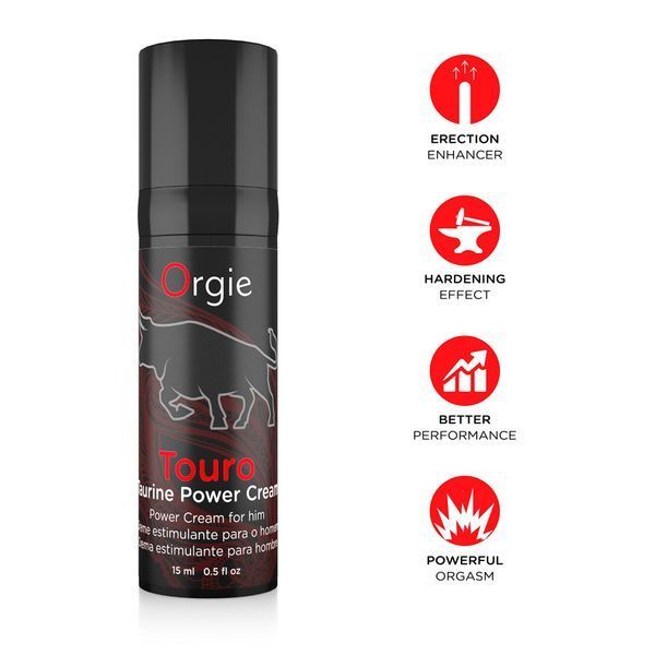 Крем для посилення ерекції Orgie Touro Power Cream, 15 мл SX1560 фото