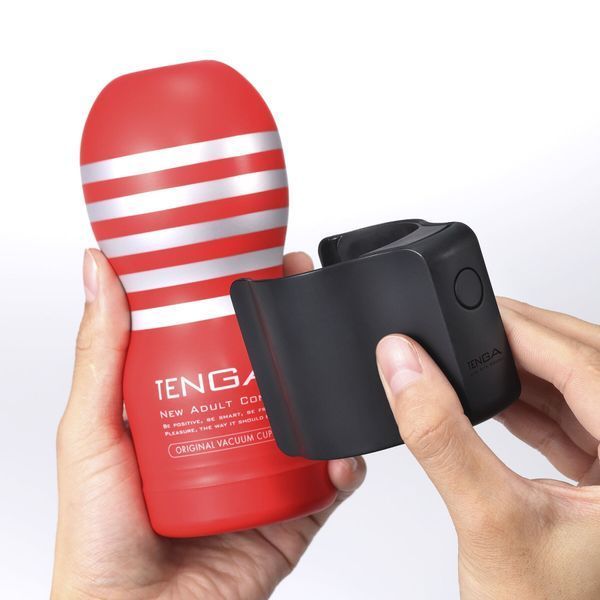 Tenga CUP VIBRATOR vibrating nozzle, 7 modes, 2 masturbators included