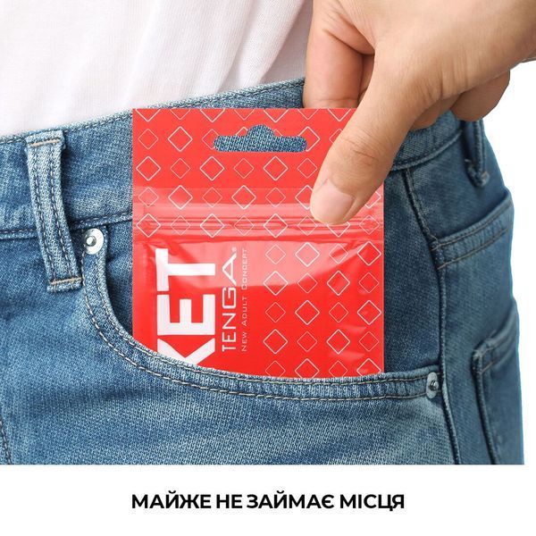 Мастурбатор Tenga Pocket Block Edge SO5596 фото
